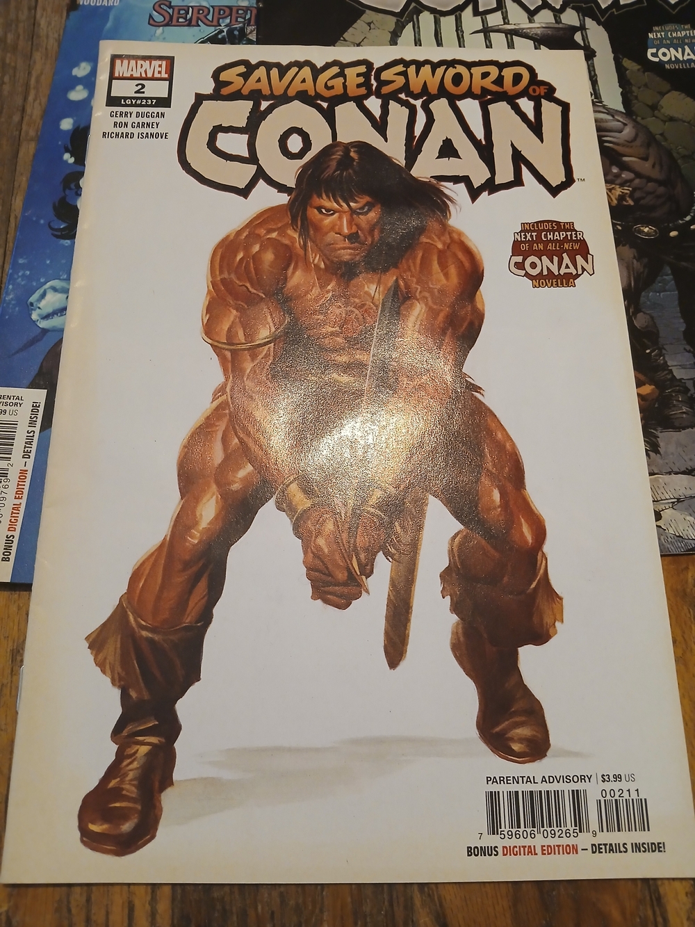 Savage Sword of Conan #2 Comic Book Bonus Digital Edition